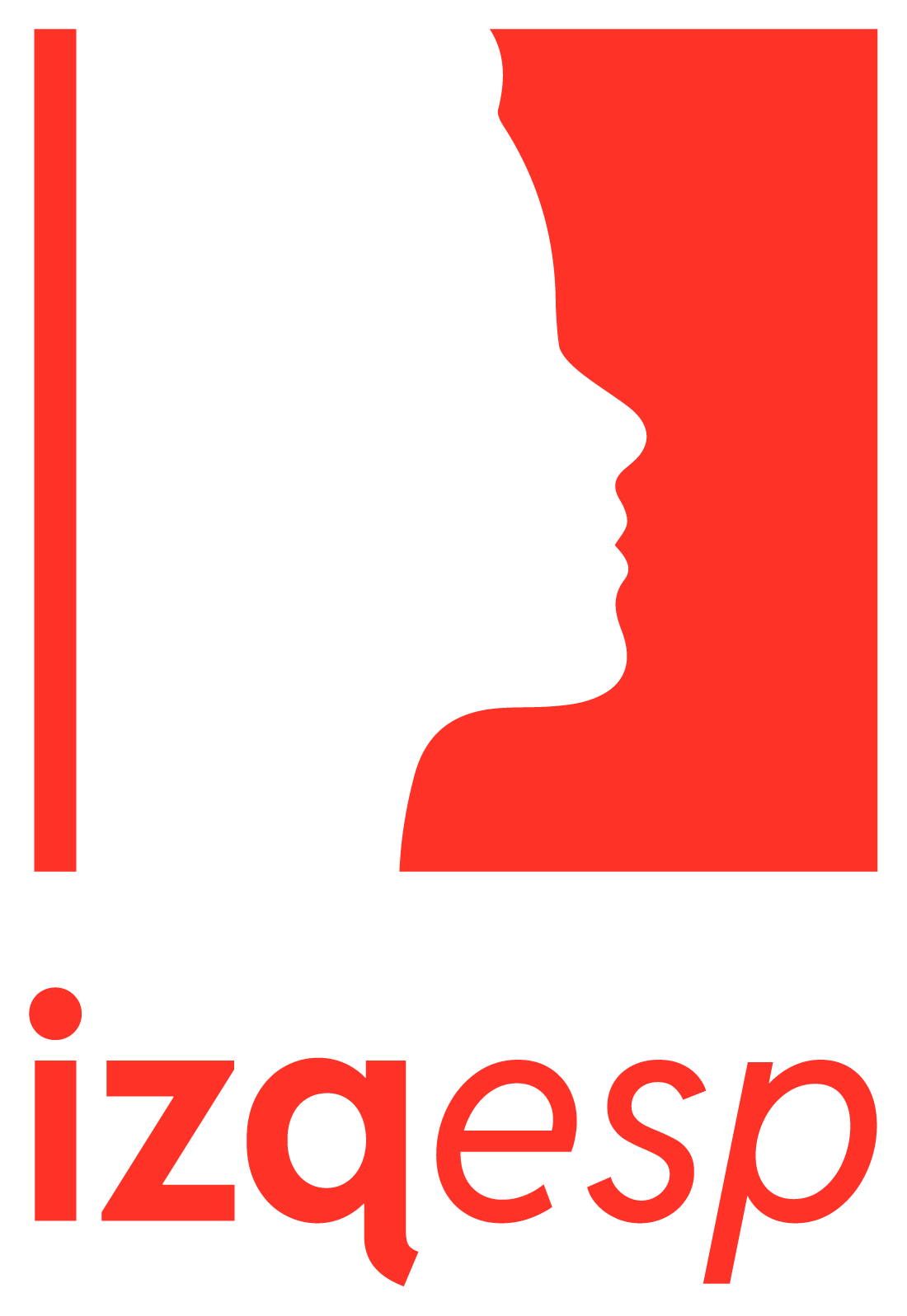 Imagotipo vertical — Rojo